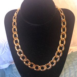 Vintage Monet chain link some spots on back